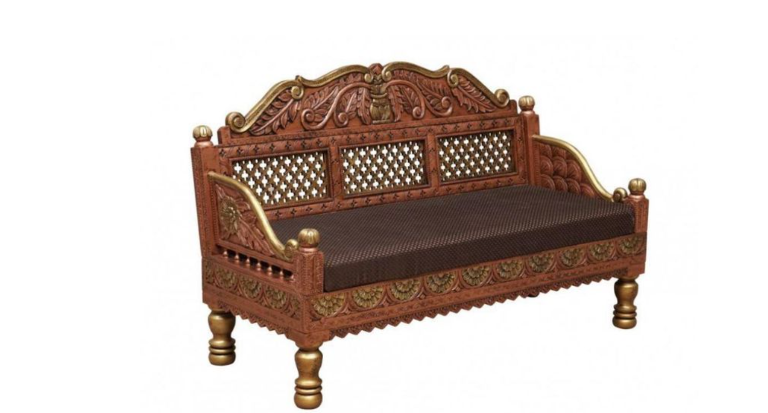 Wooden Diwan